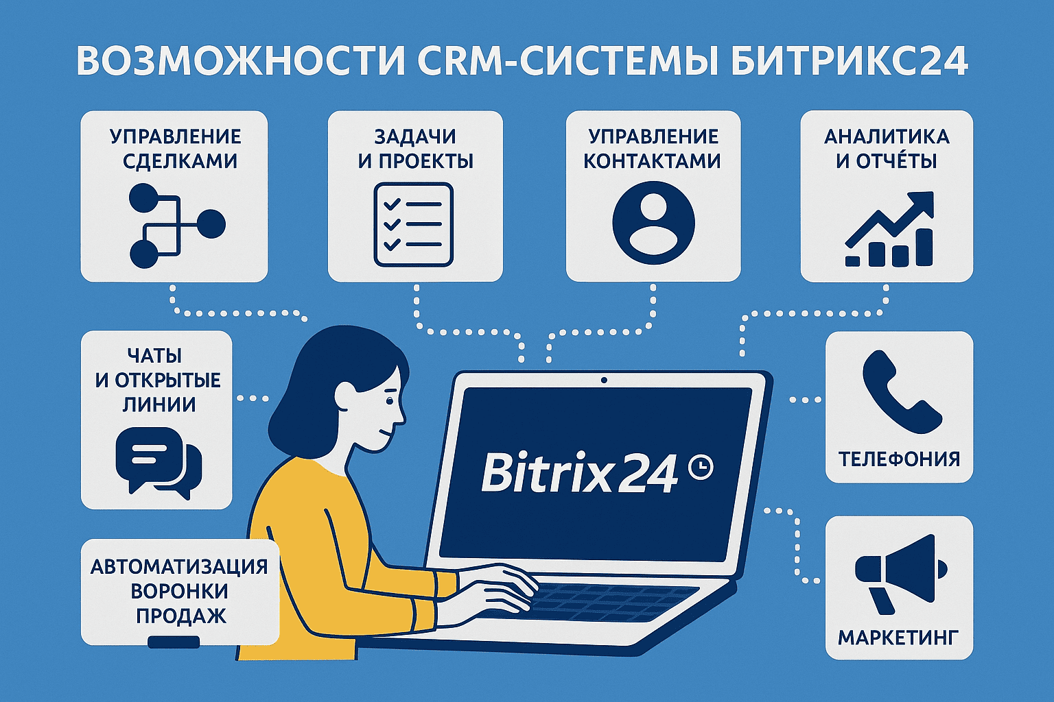 Элементы в CRM Битрикс24 Элементы в CRM Битрикс24